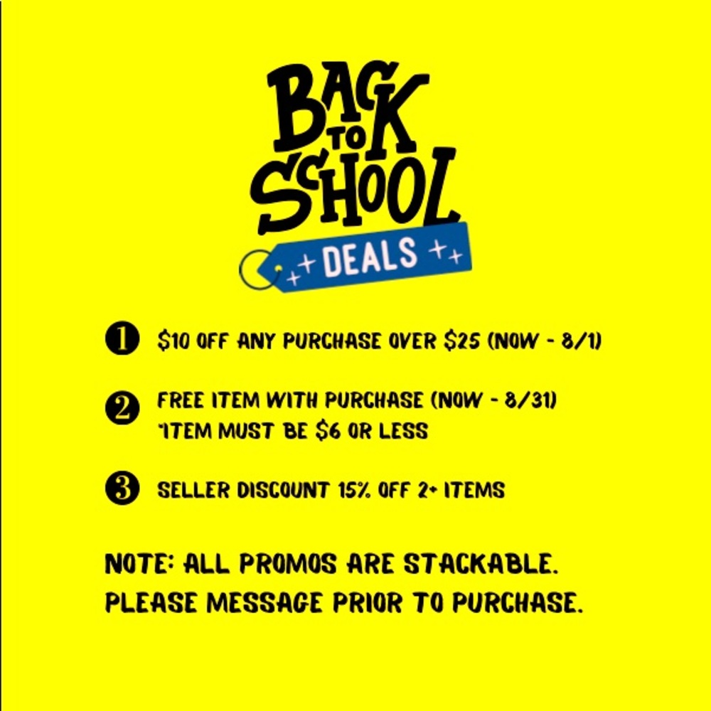 LIMITED OFFERS! 🤩